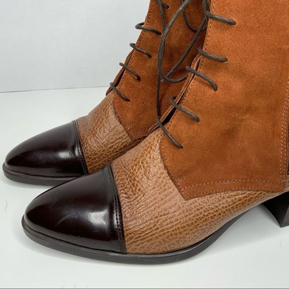 Gorgeous Hispanitas (Spain) Leather Booties - Size 41 (10) - Picture 4 of 15